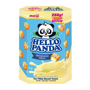 明治貓熊夾心餅乾-牛奶口味 234g