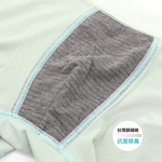 【minihope美好的親子生活】銀纖維抗菌內褲-青少年四角(40-70kg)-蕨綠, , large