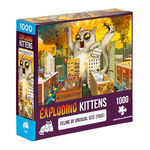 【Asmodee】爆炸貓 1000片拼圖：哥吉喵 英文版｜Exploding Kittens Puzzle｜爆炸貓周邊精品, , large