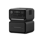 【固士特】EcoFlow RIVER 3 Max Plus (RIVER 3 Plus+額外電池EB600) 儲能電源+60W太陽能板 加贈後背包, , large