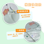 ［熊棉］多功能靜音防水墊｜親膚純棉款｜黃色格紋, , large