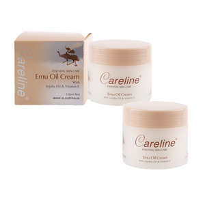 澳洲 Careline 鴯鶓油綿羊霜含荷荷芭油及維他命E (2入組 100ml/罐)