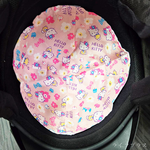 Hello Kitty安全帽內襯-花朵-6入, , large