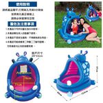 【Healgenart】Bestway 河馬造型遮陽遊戲池 兒童遊戲球池, , large