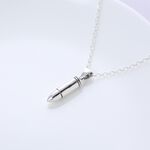 【Angel & Me】Bullet s925 sterling silver necklace Birthday Valentine Day gift, , large