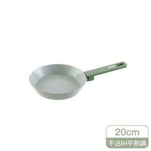 樂扣森活柔感陶瓷不沾IH平煎鍋20cm