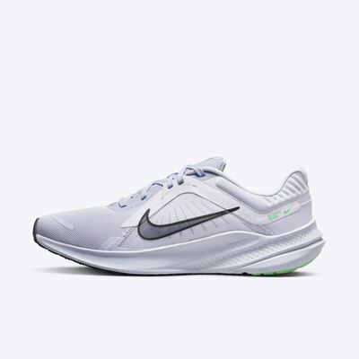 Nike Quest 5 男女 慢跑鞋 運動 休閒 輕量 支撐 緩衝 彈力 灰紫 [DD0204-500]