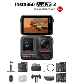 【Insta360】ACE PRO2 旗艦影像翻轉螢幕運動相機(雙電池版本)  東城代理公司貨（創作者套組2.0）