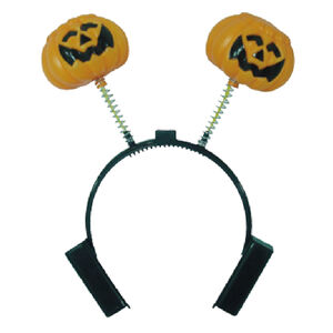 【Halloween萬聖派對】閃燈南瓜頭飾 1入