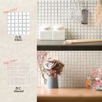 Japanese Mosaic Tile Stickers &ndash; 10-Pack &ldquo;Taisho Coffee&rdquo; Design | DIY 3M Self-Adhesive | 3D Peel and Stick Wall Tiles | Handmade Mino Ware Style | Made in Japan, , large
