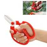 Sakagen F-170 Floral Scissors Made in Japan White Blade Pruning Shears Ikebana Gardening Cutter, , large