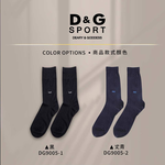 【D&G】6入組-精梳棉細針直角紳士襪(DG9005 舒適透氣 親膚柔軟 男襪), , large