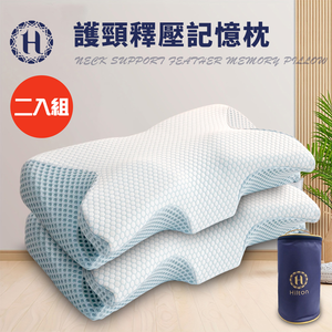  [Hilton] 8D slow rebound anti-snoring sleeping memory pillow (pillow/neck pillow/memory pillow) (B0402-NL)