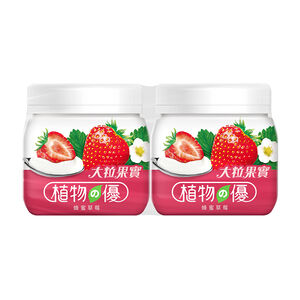 植物之優優格-蜂蜜草莓(每瓶約200g/2入)※實際到貨效期約4天以上