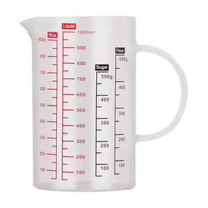 寶馬牌玻璃多功能量杯-1000ml-1入