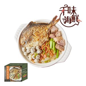 千味海鮮 蒜苗白鯧炊粉※熟品每盒含湯汁約2200克