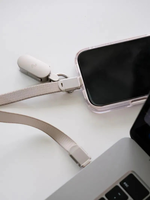 【ALLite】二合一 USB-C to USB-C 充電掛繩線 Type-C 240W 快充 30cm 充電線 充電, , large