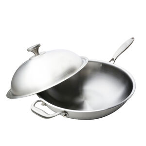 Shimizu316StainlessWok33cm