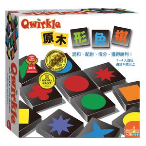 【Asmodee】原木形色棋 Qwirkle 中文版｜拼放益智桌遊｜顏色形狀配對｜家庭親子策略遊戲