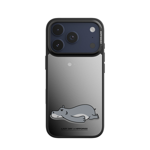 【HIPPORIZZ】iPhone 17 Pro Mirra鏡⾯磁吸⽀架殼 厭世