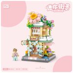 LOZ微型積木迷你街景系列-鮮花店, , large