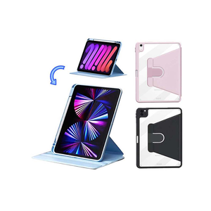 【山水之寶】ZGA iPad mini7/mini6 8.3吋（2024/2021版）保護套 明派系列360度可旋轉內置筆槽平板保護殼