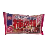 龜田梅子紫蘇柿種米果6入, , large