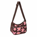 Lesportsac Classic Hobo 經典斜背包 側背包 旅用通勤包 送禮 禮物 推薦 女包(秋日繁花), , large