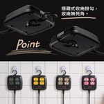 《台灣製造》木質杏 立方CUBE 氮化鎵 快充 隱藏掛勾 延長線 USB+TUPE-C, , large