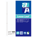 【DOUBLE A】A4 活頁紙80張入方格內頁-#DALL15010, , large