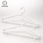 【HIYASU日安工坊】LAUND ROMAT 滑動簡約衣架 2入, , large