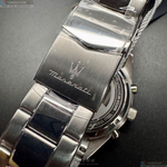 [星晴錶業]MASERATI手錶,44mm,R8853100022寶藍色錶面銀錶殼銀色精鋼錶帶款, , large