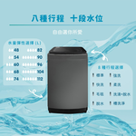 Kolin 歌林 14KG定頻單槽洗衣機 鈦晶灰 BW-14S05, , large