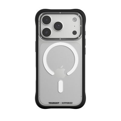 【HIPPORIZZ】iPhone 17 Pro Youngkit Swapit 極致黑矽膠磁吸保護殼