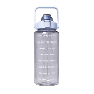 透明運動水壺2000ml-藍