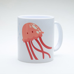 Science Mug &ndash; Cute Marine Life (Jellyfish), , large