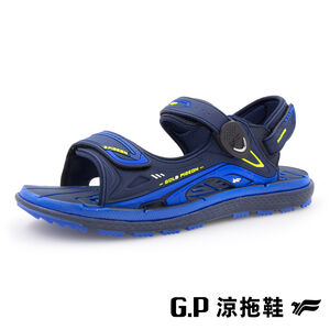 G.P休閒男涼鞋-藍綠42