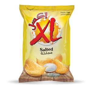 XL Fresh Potato Chips - 140g Salt