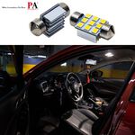 【PA LED】暖白光 T10 BA9S 雙尖 2835 SMD LED 室內燈 閱讀燈 車廂燈 行李箱燈, , large