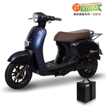 【向銓】Qunnie 微型電動二輪車PEG-003/電動自行車-展益(美家園)JY-188L(霧藍黑), , large