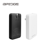 iBRIDGE GaN 65W Ultra-thin Rapid Power Supply-USB-A+Type-C-Black, , large