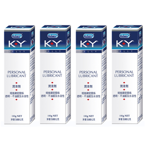 Durex杜蕾斯 KY潤滑劑 100gx4盒