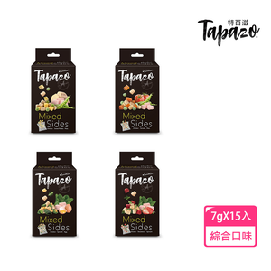 【TAPAZO 特百滋】 凍乾佐餐粒 全齡犬 狗餐盒 犬零食 7gX15入口味任選(狗零食/凍乾鮮食)