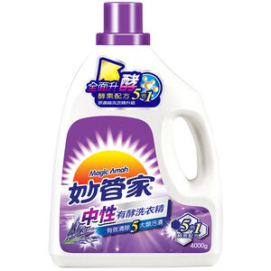 妙管家中性有酵洗衣精-中性4000g