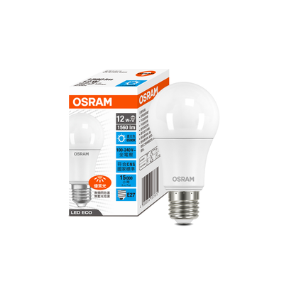 [凌騰科技]歐司朗OSRAM LED 12W 燈泡-白光 3入組