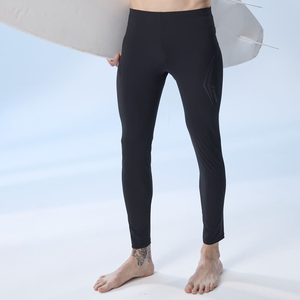 Monina Taiwan-made amphibious sun protection functional trousers (suitable for both men and women) unisex style can also be used as jellyfish pants/stream trekking pants solid black -3L