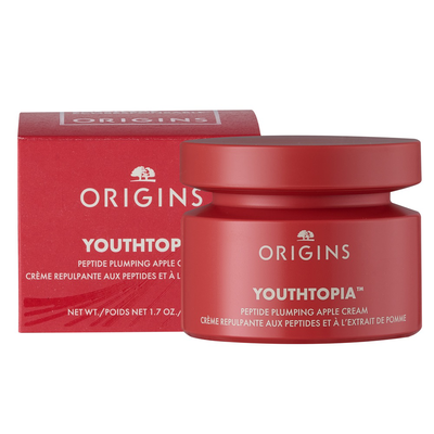 (免運)【ORIGINS 品木宣言】蘋果奇肌澎潤勝肽霜50ml 公司貨(效期2027/07/10)