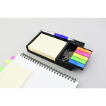 【O-Life】Colored sticky notes - 2 pieces in a set, black, , large