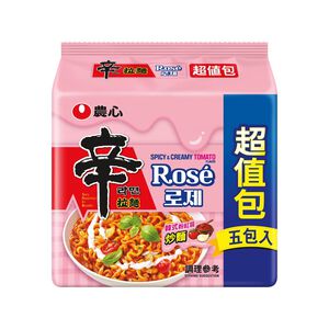農心辛拉麵(韓式粉紅醬)5入