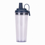 【APEX】Tritan 雙層AS便攜磁吸手提吸管杯 710ml, , large